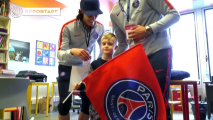 Retour sur la visite à  l'hôpital Necker du PARIS SAINT-GERMAIN