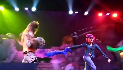 USJ モンスターライブ・ロックンロールショー 最前列中央 20161031