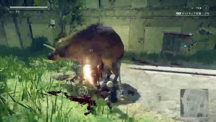 sky8628gs-aswer02 live PS4 NieR:Automata easy play game 03.28　 (4)