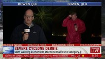 Today and Sunrise brave weather ahead of Cyclone Debbie