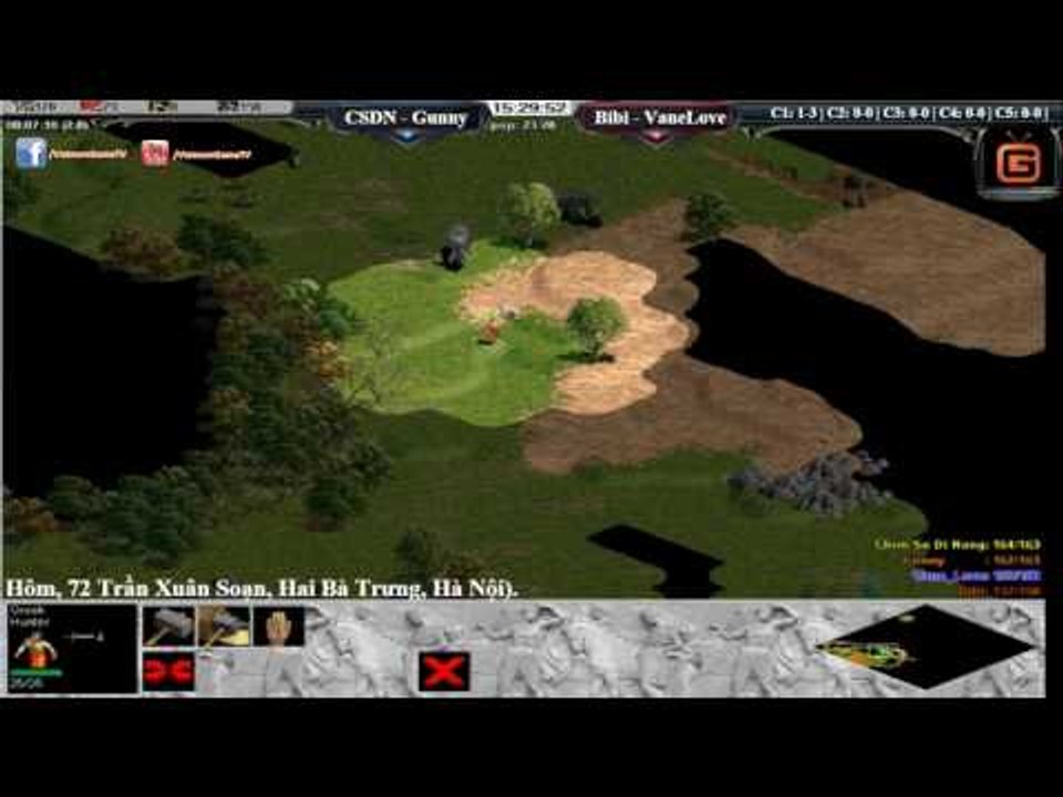 [CSDN] CSDN Gunny vs VaneLove, Bibi Ngày 13/2/2017 C2T1