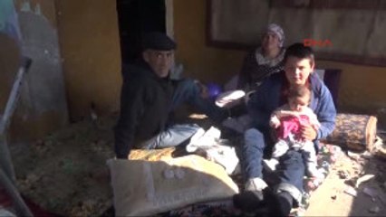 Aydın Iki Çocuklu Aile Evsiz Kaldı