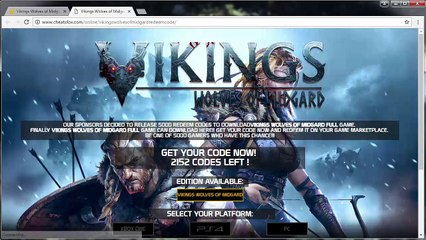 Vikings Wolves of Midgard Game Redeem Code Free Giveaway