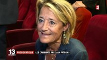 Présidentielle 2017 : les candidats face aux patrons