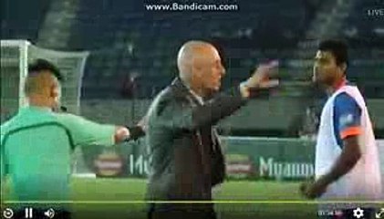 Sunil Chhetri Goal - Myanmar vs India 0-1   28.03.2017 (HD)