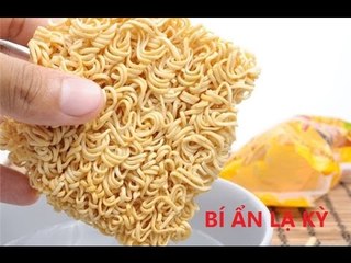 Sự thật không phải ai cũng biết trong các gói mì ăn liền