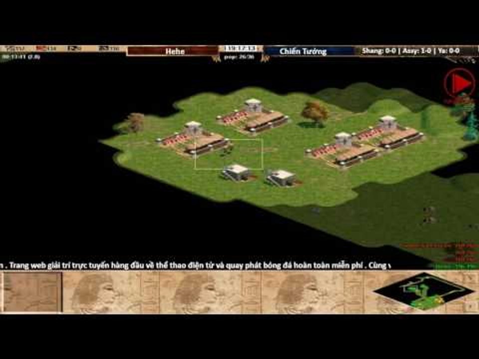Aoe CSDN Assyrian HeHe vs Chiến Tướng trận 2(17/1/2017)