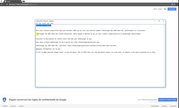 [Jeux Torrent]Pes 2015 – Xbox One
