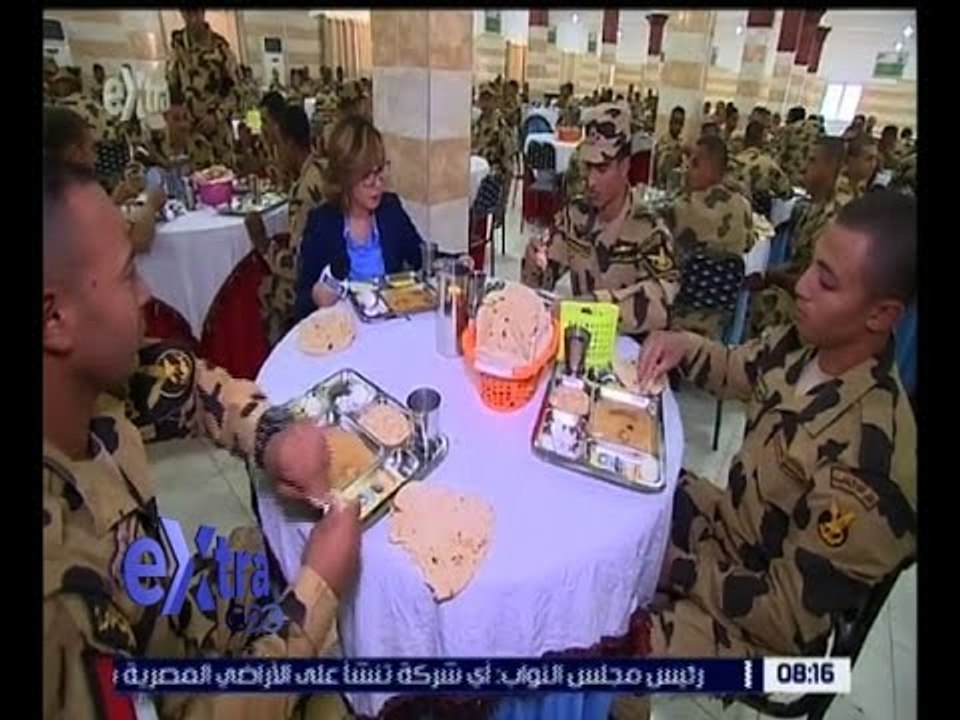غرفة الأخبار | لميس الحديدي في ميز إحدى فرق الصاعقة المصرية