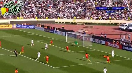 خلاصه بازی ایران و چین