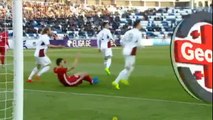 Ananidze Penalty Goal - Georgia vs Latvia  1-0  28.03.2017 (HD)