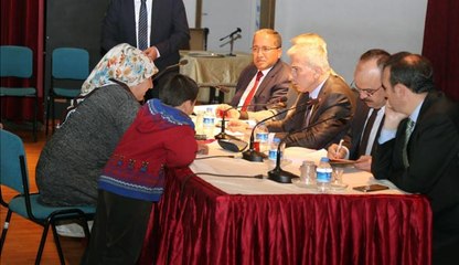 VALİ KAMÇI HALK TOPLANTISI YAPTI