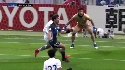 All Goals FIFA  WC Qualification AFC  R3 Group B - 28.03.2017 Japan 4-0 Thailand