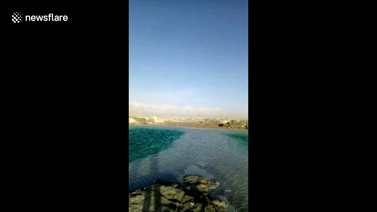Dried up Hala Lake comes 'back to life' after h...