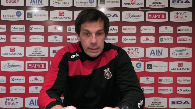 Point presse avant Oyonnax / Dax - 26ème journée ProD2