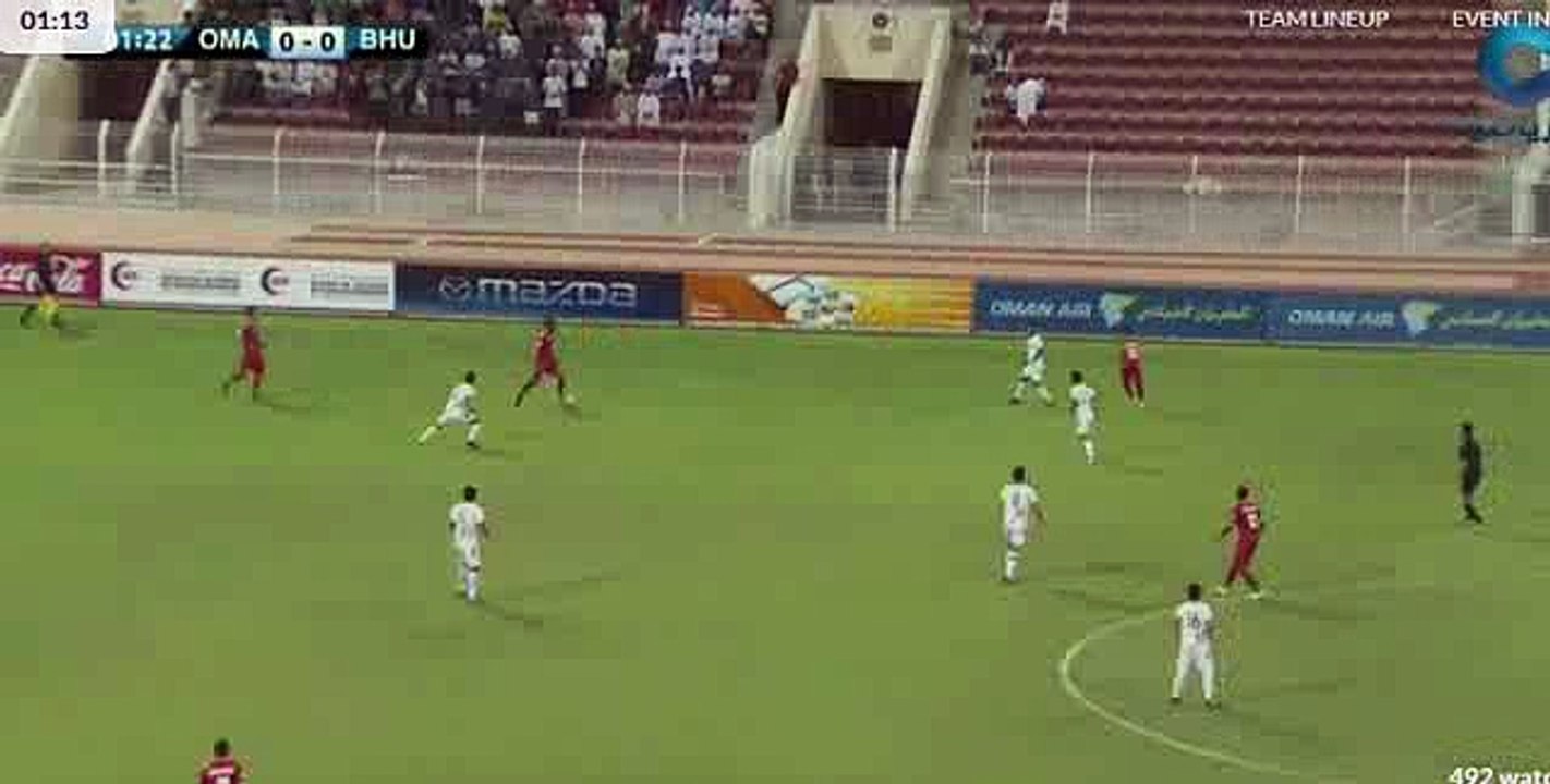 Abdul Al Muqbali Goal HD - Oman 1-0 Bhutan 28.03.2017