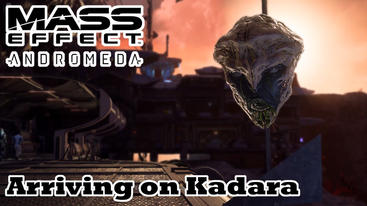 Mass Effect: Andromeda - Arriving on Kadara Planet