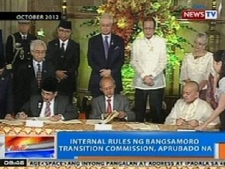 NTG: Internal rules ng Bangsamoro Transition Commission, aprubado na