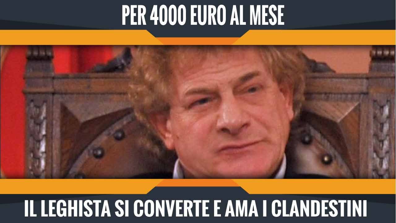 Leghista a giorni alterni