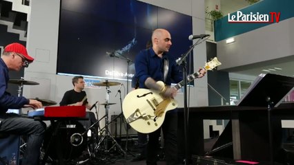 Da Silva chante « L'aventure »  en live au Parisien
