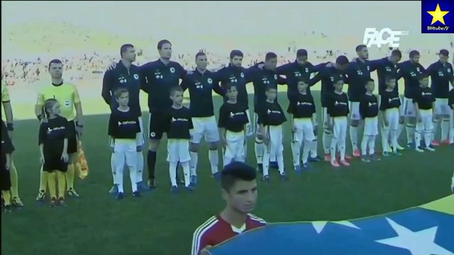 Albanija - BiH / Himna BiH (28.3.2017)