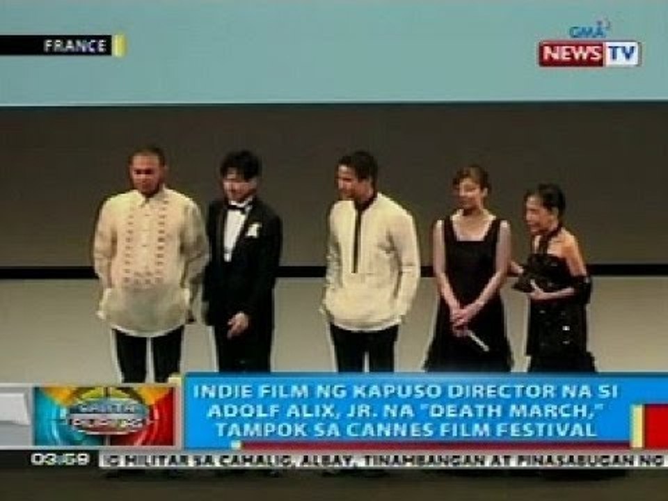 BP: Kapuso director na si Adolf Alix, Jr. na 'Death March', tampok sa Cannes Film Fest