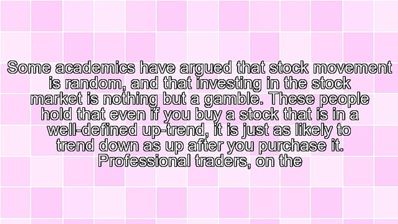 You Could Trade Profitably Even In A Random Stock Market