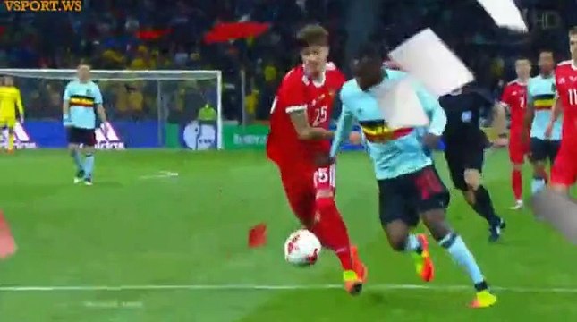 (Penalty) Mirallas K. Goal - Russia 1-1 Belgium 28.03.2017