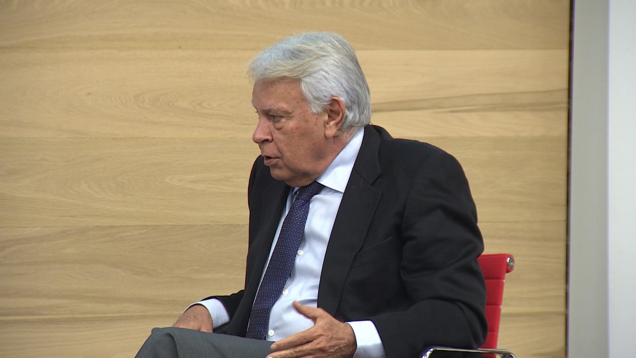 El expresidente González pide una "Alemania europea"