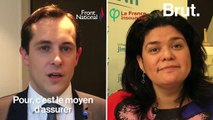 “Duel” entre Nicolas Bay, secrétaire général du FN et Raquel Garrido, porte-parole de Jean-Luc Mélenchon.