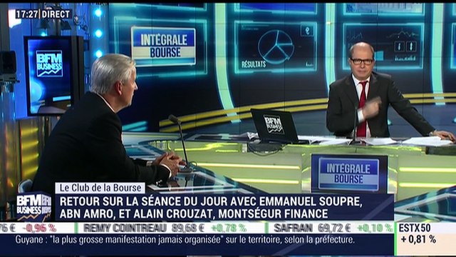 Le Club de la Bourse: Alain Crouzat, Emmanuel Soupre et Frédéric Rozier - 28/03