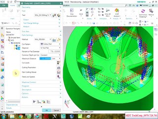 Cavity Mill To Rest Material (NX - Cam)