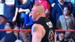 Goldberg spears Brock Lesnar  Wrestlemania - WWE RAW