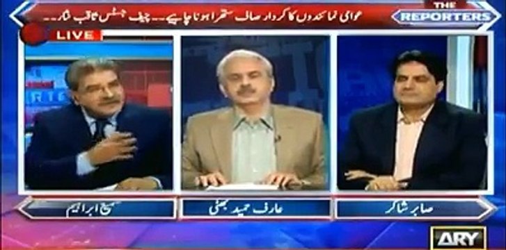 sabir shakir indirectly told ,what kind of decision will come on panama case and who is telling PM to show judiciary pub