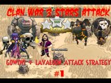Clash of clan Attacks BEST TH9 COMBO WAR CLAN 3 STARS (FUNNY VOICE)