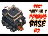 Clash of Clans BEST TH 9 FARMING BASE #2