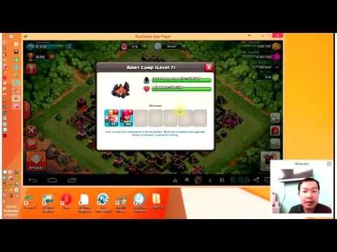 Huong dan Combo cuop hieu qua nhat P.2 - Babarians vs Archers - Clash of clans