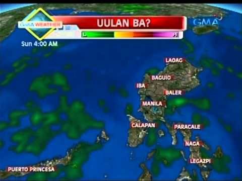 24 Oras: GMA weather update as of 5:51 p.m. (May 25, 2013)