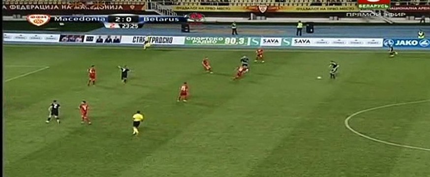 Goran Pandev Goal - FYR Macedonia	3-0	Belarus 28.03.2017