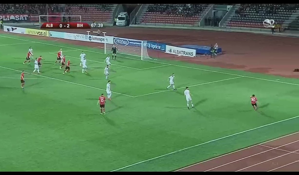Bekim Balaj Goal HD - Albania 1-2 Bosnia & Herzegovina - 28.03.2017