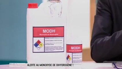 Alerte au monoxyde de dihydrogène,  une substance chimique mortelle (Allo Docteurs)