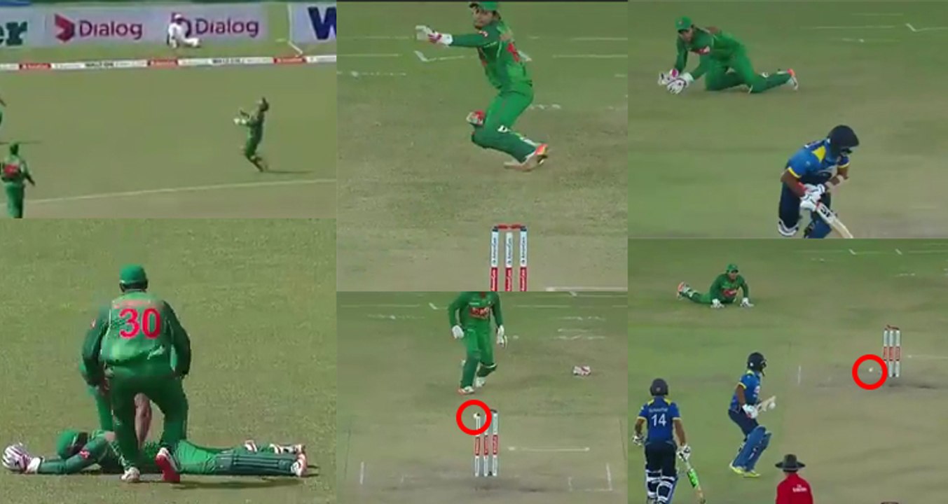 Mushfiq 2 run outs