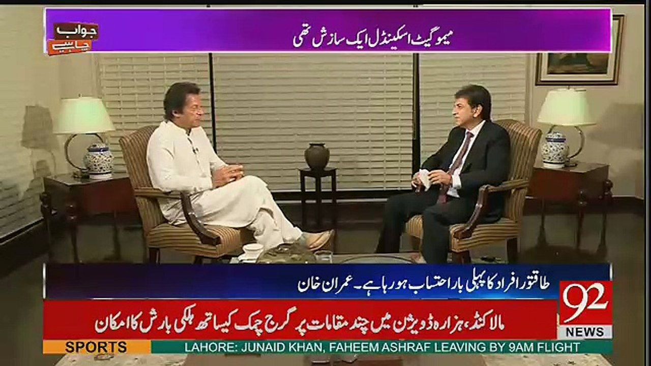 Imran Khan Responds On Asif Zardari's Statement Regarding The Chairman NAB