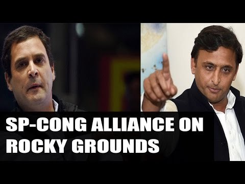 UP Election 2017 : Congress-SP alliance on rocky grounds over seat sharing | Oneindia News