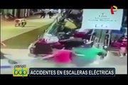 Accidentes en escaleras eléctricas registrados en el mundo