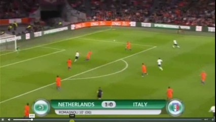 Eder Goal - Netherlands vs Italy 1-1  28.03.2017 (HD)
