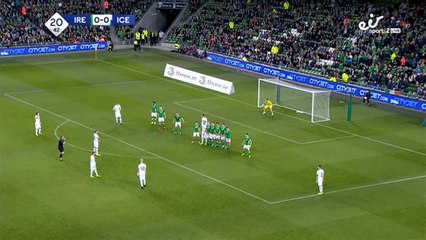 Hordur Bjorvin Magnusson Goal HD - Ireland 0-1 Iceland - 28.03.2017