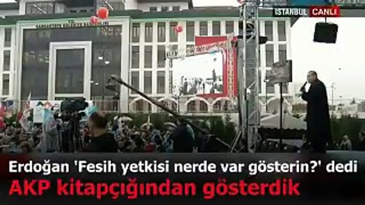 ANAYASA DEĞİŞİKLİĞİ'NDE FESİH YETKİSİ YOK DİYENE, VATANDAŞTAN CEVAP