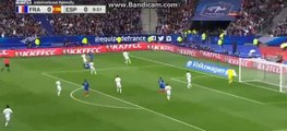 France 0-0 Spain :  Gerard Pique SAVE 100% Goal -  28.03.2017 HD