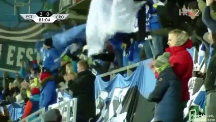 Estonia 3 - 0 Croatia All Goals